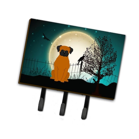 Carolines Treasures Halloween Scary Fawn Boxer Leash or Key Holder BB2305TH68